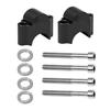 2Pcs Universal Anodized 2 Inch Pivoting Motorcycle Handlebar Handle Bar Riser For 7/8 22mm Fat HandleBars Clamp Extend