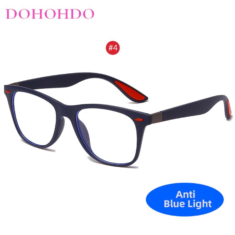 

DOHOHDO Новые очки против синего света для женщин и мужчин Очки, блокирующие излучение синего света Квадратная оправа для очков Защита компьютера
