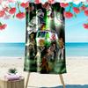 Ghost-busters Print Beach Towel, Large Soft Quick Dry Towel for Beach Camping Swimming