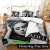 3D Print Adele Adkins MBE Bedding Set Boys Girls Twin Queen King Size Duvet Cover Pillowcase Bed boys Adult Home Textileextile