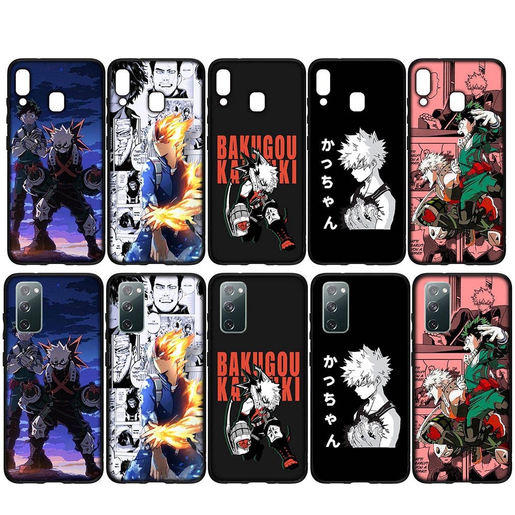 For iPhone 16 15 Xiaomi Redmi Note 13 12 11 Pro Max X 9 14 Plus XR Samsung Galaxy S24 S23 Huawei OPPO My Hero Academia Midoriya Izuku BNHA Telefondeksel