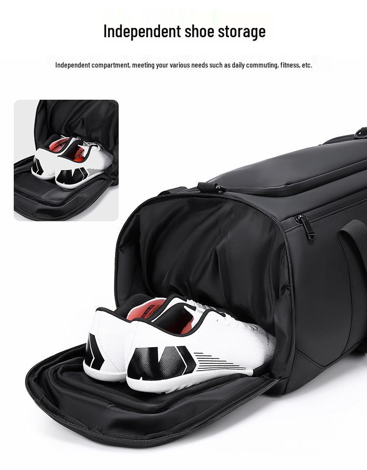 Unisex Waterproof Sports Bag: Large Capacity Gym, Swim, & Basketball Carrier with Dry/Wet Separation