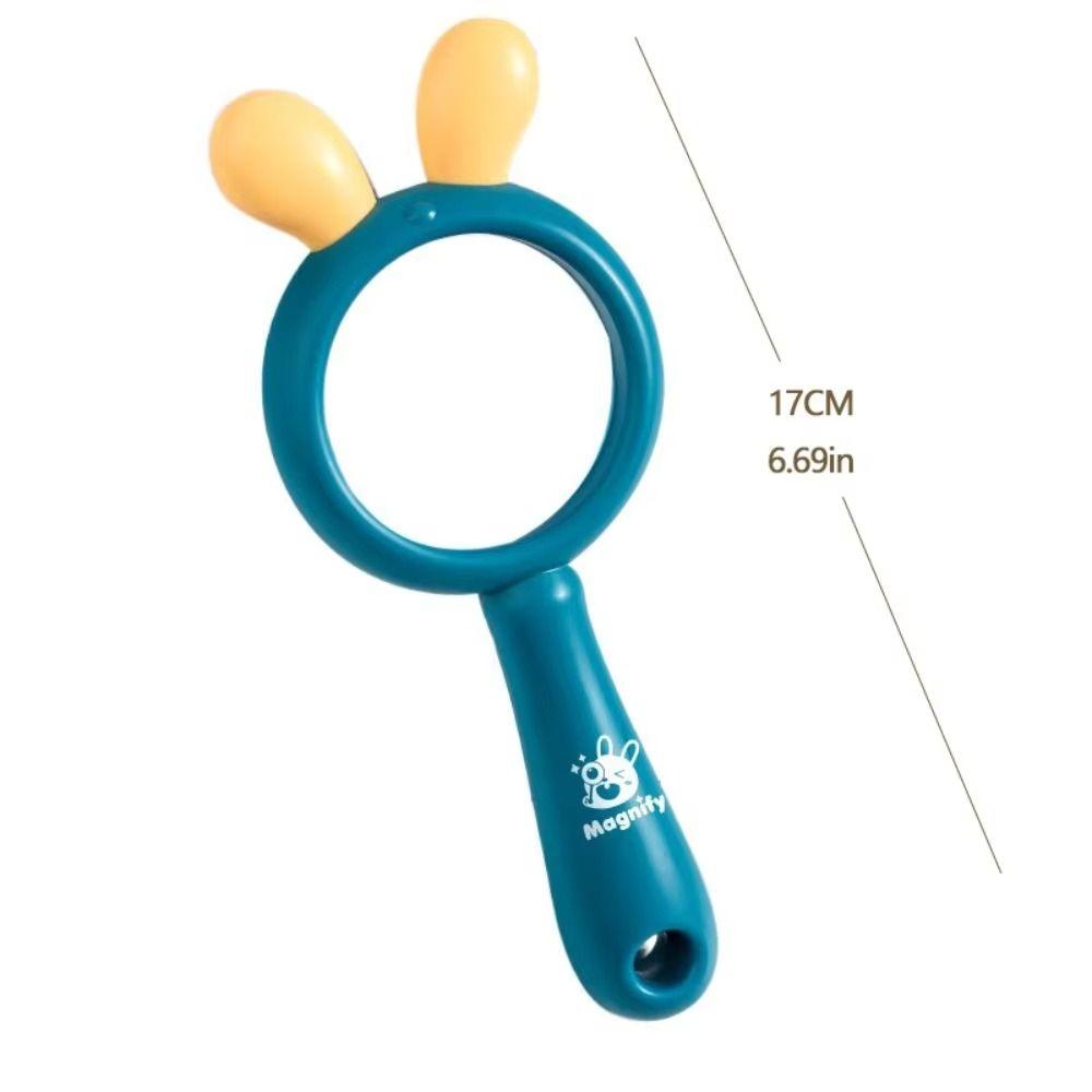 Cartoon Design Magnifying Glass Mini Pocket Size Optical Lenses Reading Glass Elementary School
