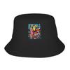 Invincible OmniUnisex Black and White Bucket Hat Beach Hatwear Accessories  Fishing Hat for Girl Boonie Hat Lightweight