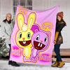 Happy Tree Friends4 printed throw blanket—lightweight,soft,warm;versatile blanket for all seasons—perfect as &air-conditioning throw,nap blanket