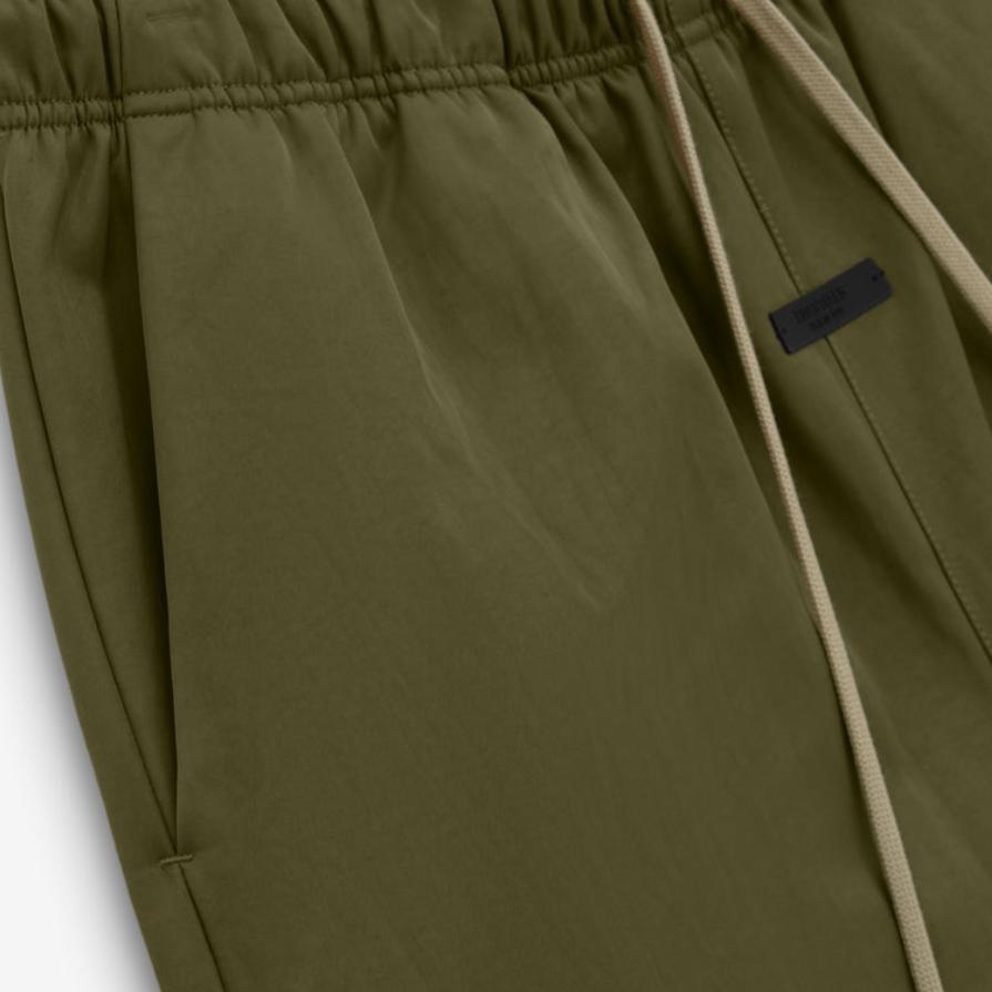 Fear of God Essentials Texturované nylonové polní kalhoty Vojenské pánské spodky Zelená 130BT244805F