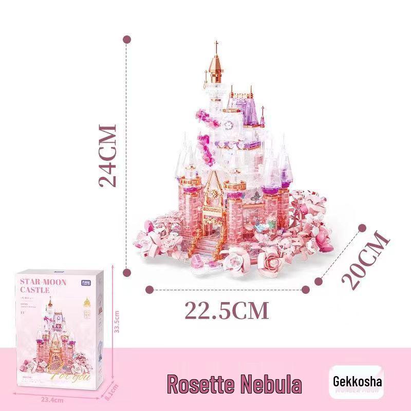 

Конструктор Moonlight Society Звездный Лунный Замок для Девочек – Цветочный Замок Подарок на День Рождения Игрушка