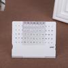 Super Perpetual Unique 100 Years Perpetual Calendar Office Supplies Desktop Calendar Aluminium Alloy Assembling Calendar