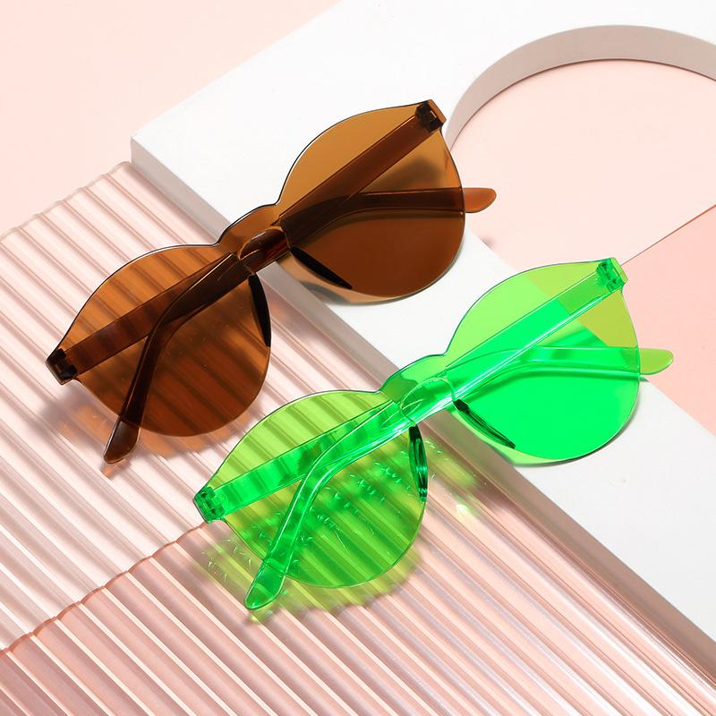 Fashionable New Trend Tiktok Sunglasses Female Travel Disco Funny Anti Ultraviolet Net Red Sunshade Glasses For Male