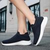 New Spring Summer Women Shoes Knitting Sock Women's Sneakers Breathable Women Flat Shoes Soft Bottom Casual Walking Shoes
