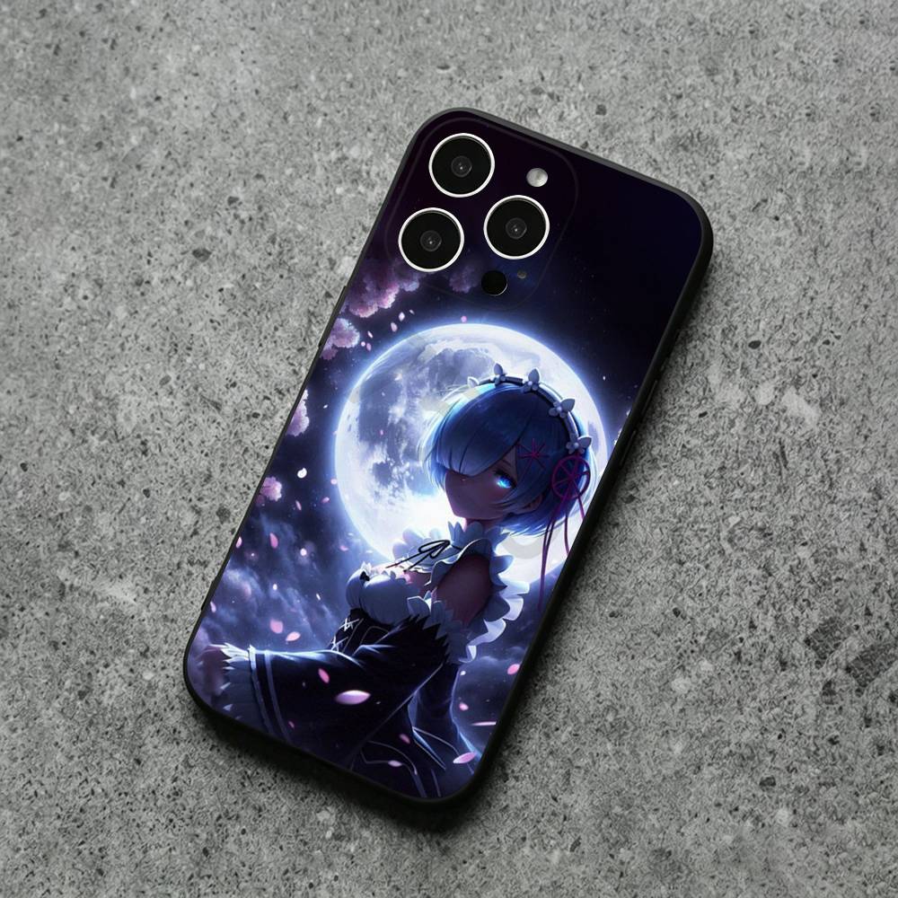 Rem R-Re Anime Z-Zero Phone Case For IPhone17,11,12,13,14,15,16,XS,XR,X,Mini,Pro,Max,Plus,Shell,Cover