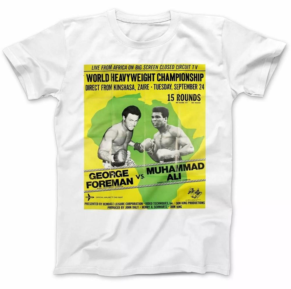 Legend Boxing T-Shirt Rumble in the jungle 1974 Unisex T-Shirt XXXXL