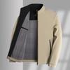 Spring/Autumn 2024 Men's Casual Baseball Collar Jacket - Trendy Korean Style for Middle-aged & Elderly Dads