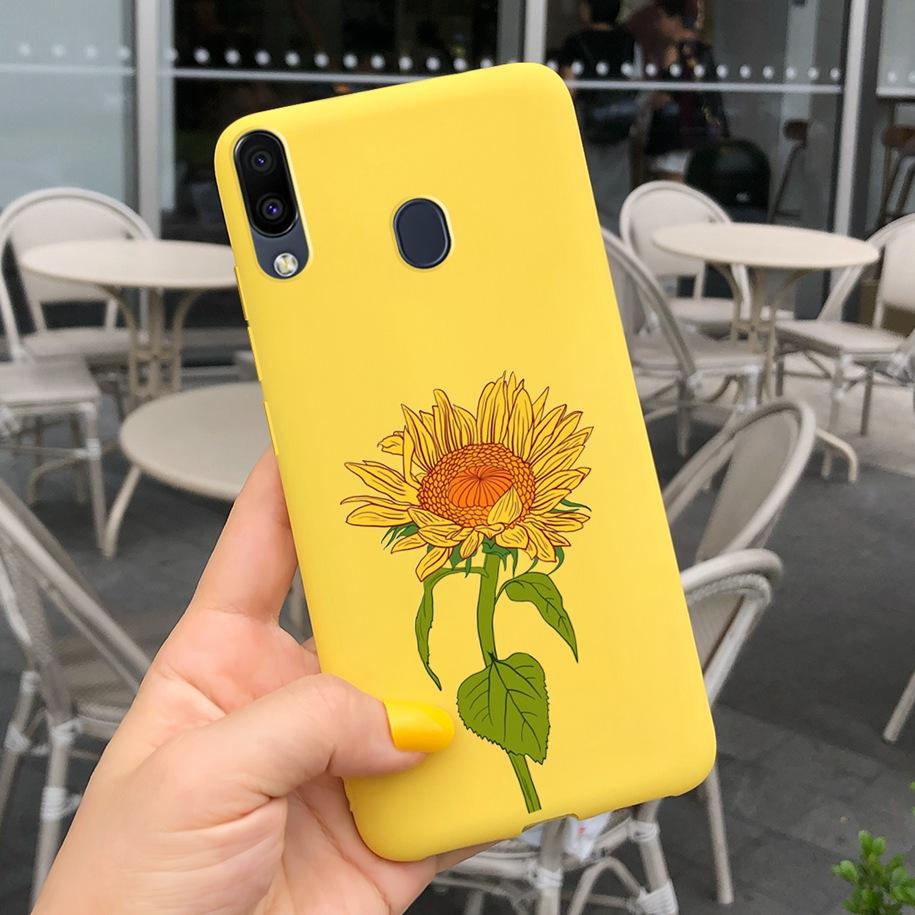 Cute Cartoon Cover For Samsung Galaxy M20 Phone Case For Samsung M20 2019 Soft Cover for Samsung Galaxy M20 M 20 SM-M205F Bumper