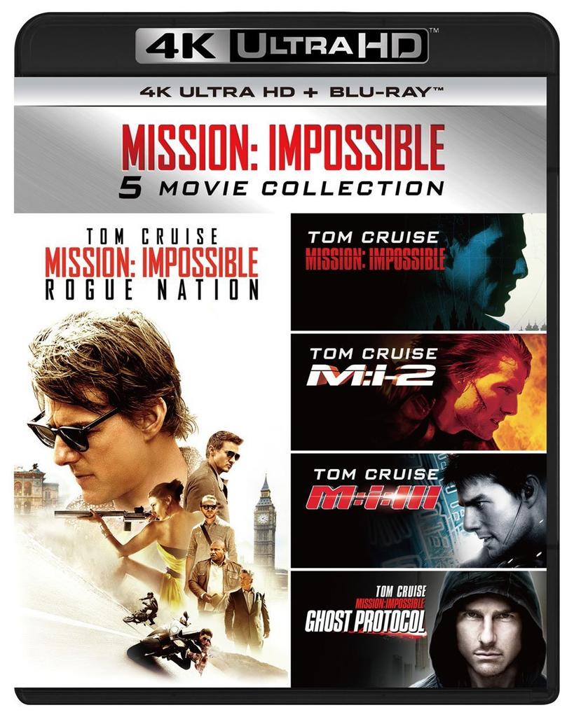 Impossible 5 Movie Collection ULTRA HD ULTRA HD Mission (4K + Blu-ray Set) [4K + Blu-ray]