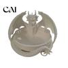 Small Item Organizer 3D Printed Dragon Storage Tray for Jewelry Keys, Decorative Desktop with Fantasy Collection Display Detailed Scales & Wings,