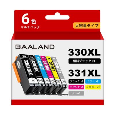 BAALAND Compatible Canon Ink Set 6MP Ink Cartridges for Canon PIXUS and TS8830 Printers 331/330 Cartridges, 6-Color (BCI-331XL/BCI-330XL), High-Yield