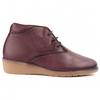 Women's Leather Wedge Ankle Boot. Akila 104902