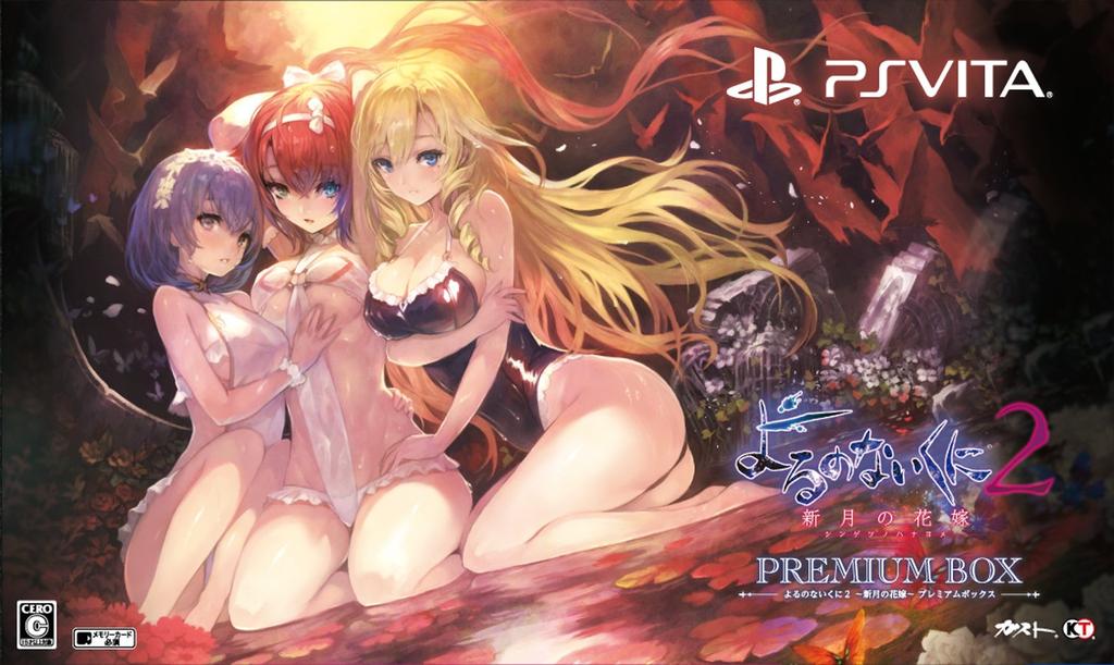 Nights of Azure Bride of the New Moon Premium Box First Press Bonus Download PS Vita 2 (Includes (Special "Puni" Serial)) -