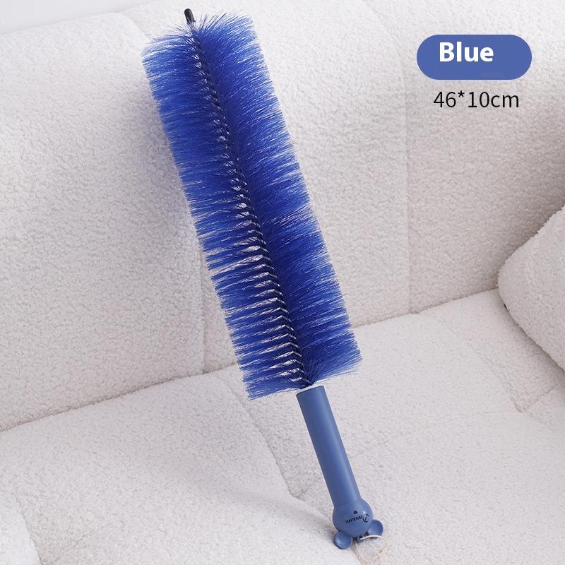 1 Piece Long Handle Air-Conditioner Shutter Cleaning Tool Bendable Fan Brush Ultra-Fine Bristles Fan Inner Duster Remover