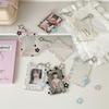 Cute Colorful Star Pocard Holder 3 Inch Card Holder Idol Po Storage Card Display Protective Pendant Card Organizer Gifts