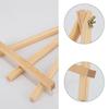 1Pc/6Pcs Portable Wooden Tripod Easel Adjustable Inclination Lightweight Foldable Beginners Paint Board Rack for Painting Sketching