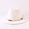 Popular European and American Classic Simple Flat-brimmed Top Hat Men's and Women's Fashionable and Elegant Versatile Jazz Hat Top Hat