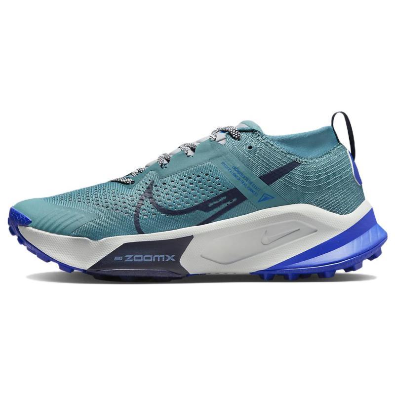 Nike ZoomX Zegama Trail Mineral Teal Racer Blue Sneakers Casual DH0623-301