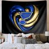 Nashville Predators Printed Tapestry, Unique Design Tapestry, Wall Decor for Bedroom,Livingroom, Playroom,Heartwarming Fan Holiday Gifts