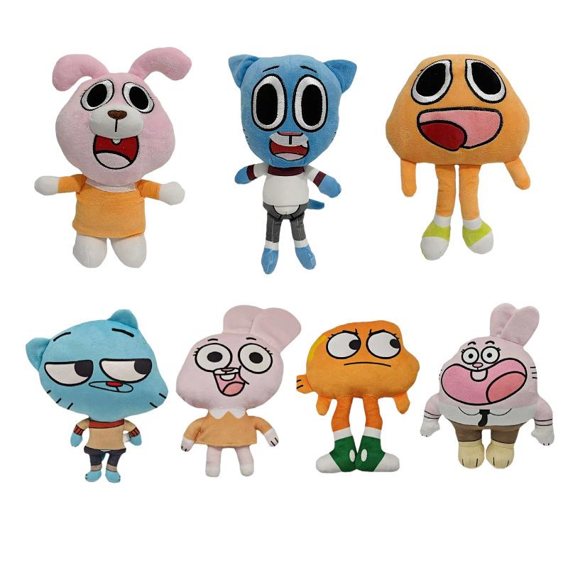 Die Welt von Gumball: Die Wunderbare Welt von Gumball Anime, Umgebende Puppen und Plüschtiere