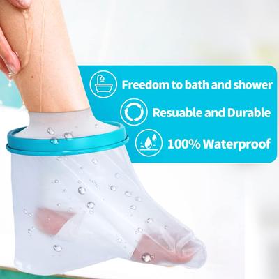 Waterproof Cast Cover Fracture Foot Dressing Covers Brace Bandage Stretchable Bag Shower Sleeve Protection