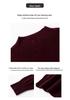 Women's Pure Wool Half-High Neck Sweater: Winter Warm, Loose Fit, Fashionable for Middle-Aged & Elderly Mothers