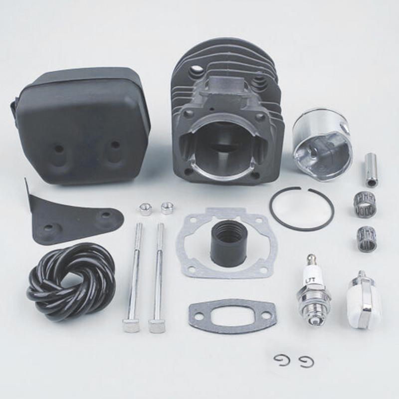 45mm Cylinder Muffler Piston Bolts Rebuild-Kit For HUSQVARNA 50 51 55 Chainsaw