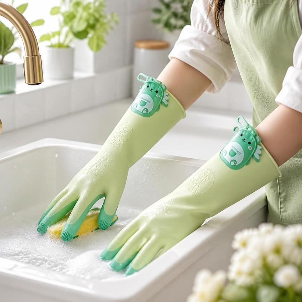 Non-Slip Kitchen Cleaning Gloves Tear-Resistant Household Gloves Multipurpose