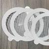 30Pcs Sink Strainers Disposable Self-adhesive Fiber Shower Drain Hair Trap Mesh Stickers for Bathroom