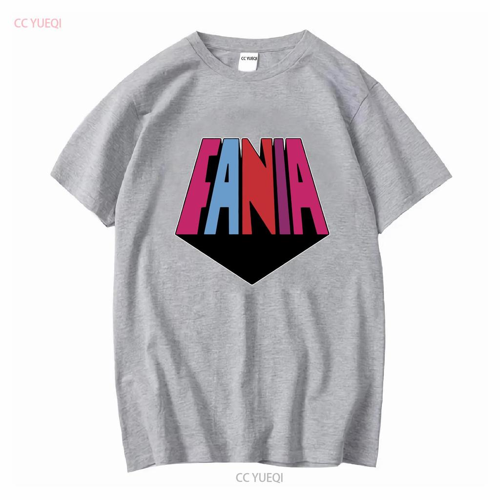 FANIA ALL STARS Latin Salsa Retro Vintage T Shirt Long or Short Sleeves Vintage Washed Homme Soft Stylish Versatile