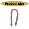 10pcs Boot Straps Militaries Leg Straps Elastic Boot Bands with Metal Hook for Outdoor Activity
