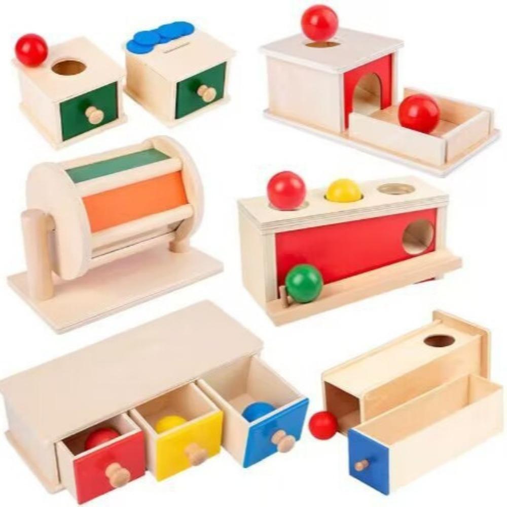 Children color shape classification building block coin box color stick shape matching game wooden teaching aids