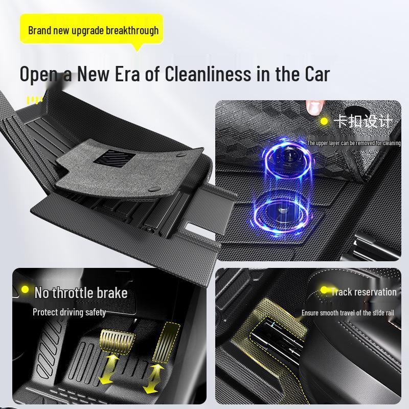 2025 Geely Galaxy Starship 7 TPE Floor Mats - Full Coverage Car Accessories