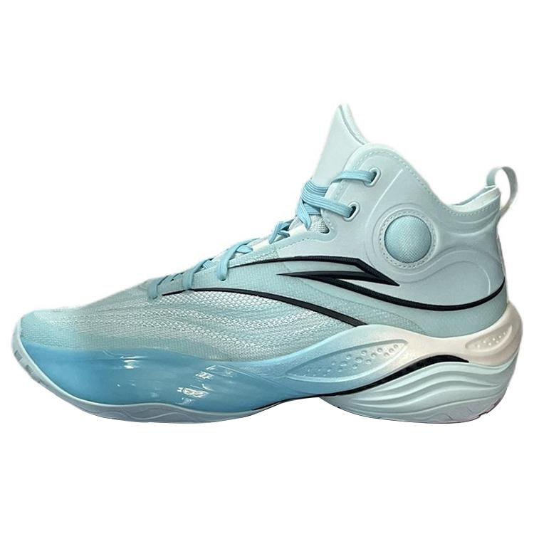 Anta Sky 3 Pro Trendy Comfortable Wear-Resistant Shock Absorbing High-Top Basketball Shoes Men Sneaker Blue 112541117-5