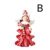 1 Pcs Xmas Tree Decors Christmas Soft Pottery Pendant Cute Angel Tree Hangable Ornament For Indoor Outdoor Garden Yard Supplies