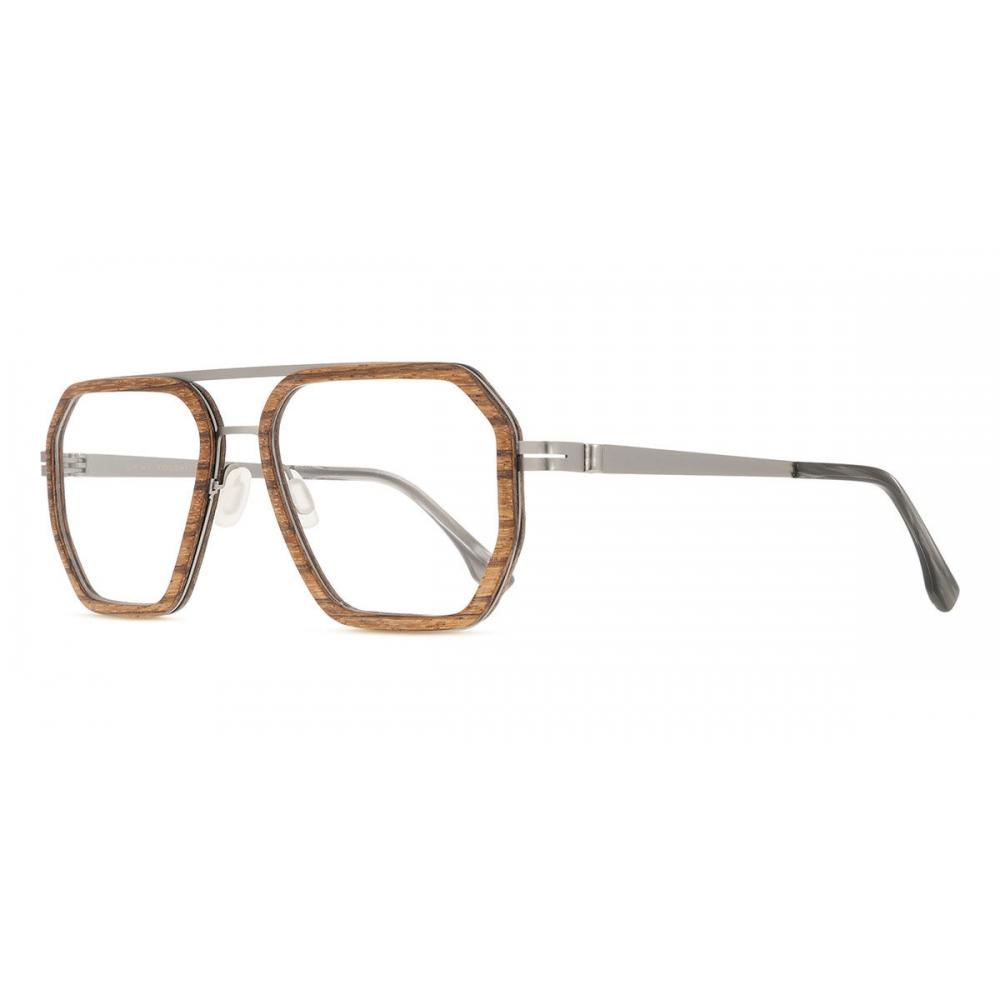 Oh My Woodness  Pine Pulse Mp104 R A04 21 Unisex Eyeglasses