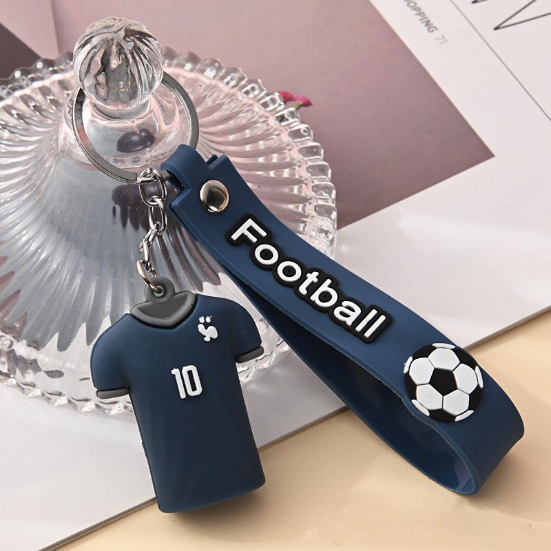 World Cup Soccer Jersey Keychain, Outdoor Sports Series Car Keychain, Doll Bag Charm Creative Small Gift
