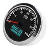 3‑In‑1 6000RPM Tachometer Water Temp Oil Pressure Hour Gauge IP67 Waterproof for Car Boat TruckBlack Dial