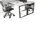 Große graue Büro- und Schlafzimmer-Teppichfliesen - Vollständige Raumabdeckung