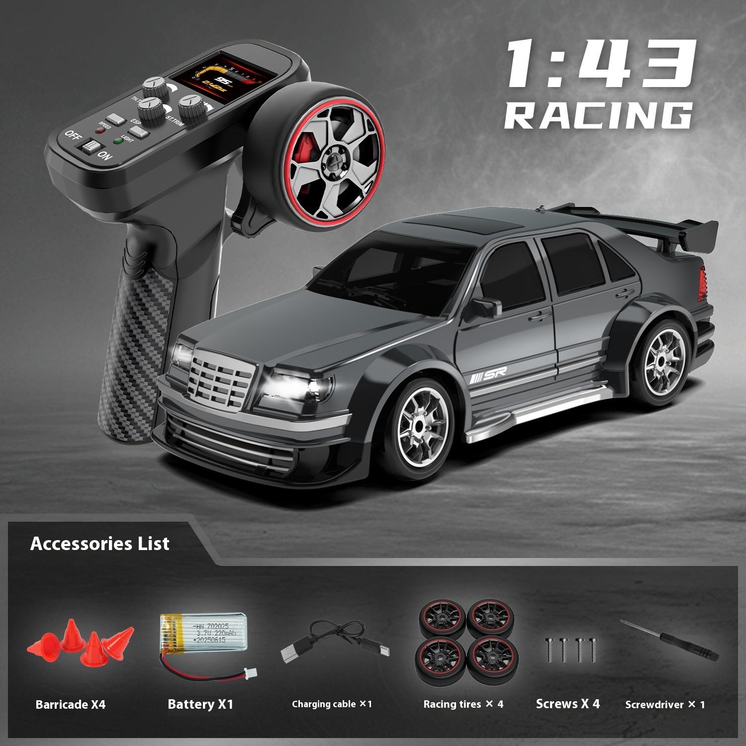 

Vortex Gear 1:43 Full Scale Remote Control Drift Car Rc Racing Classic Old Car With Gyroscope 4wd Entry Level Remote Control Car