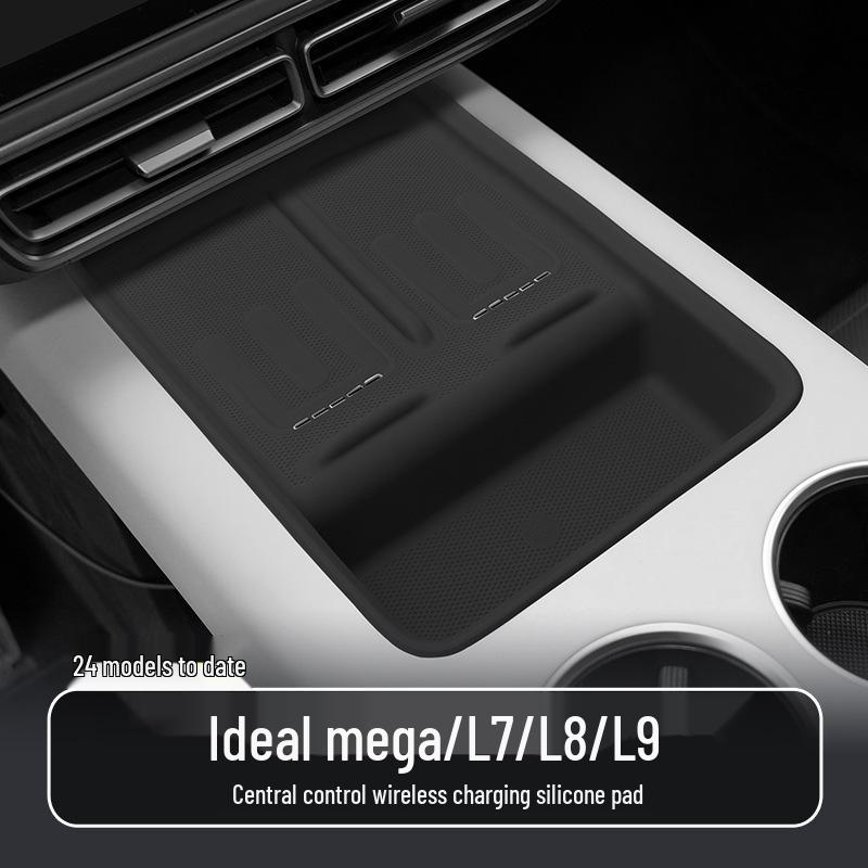 Ideal MEGA Center Console Wireless Charging Anti-Slip Silicone Pad for Car Interior Protection