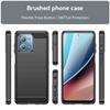 For Motorola Moto G Stylus (2023) Soft TPU Carbon Fiber Texture Phone Case Brushed Smartphone Cover