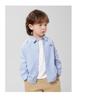 Trendy European Boys' Long Sleeve Casual Shirt - Spring/Autumn Kids' Clothing