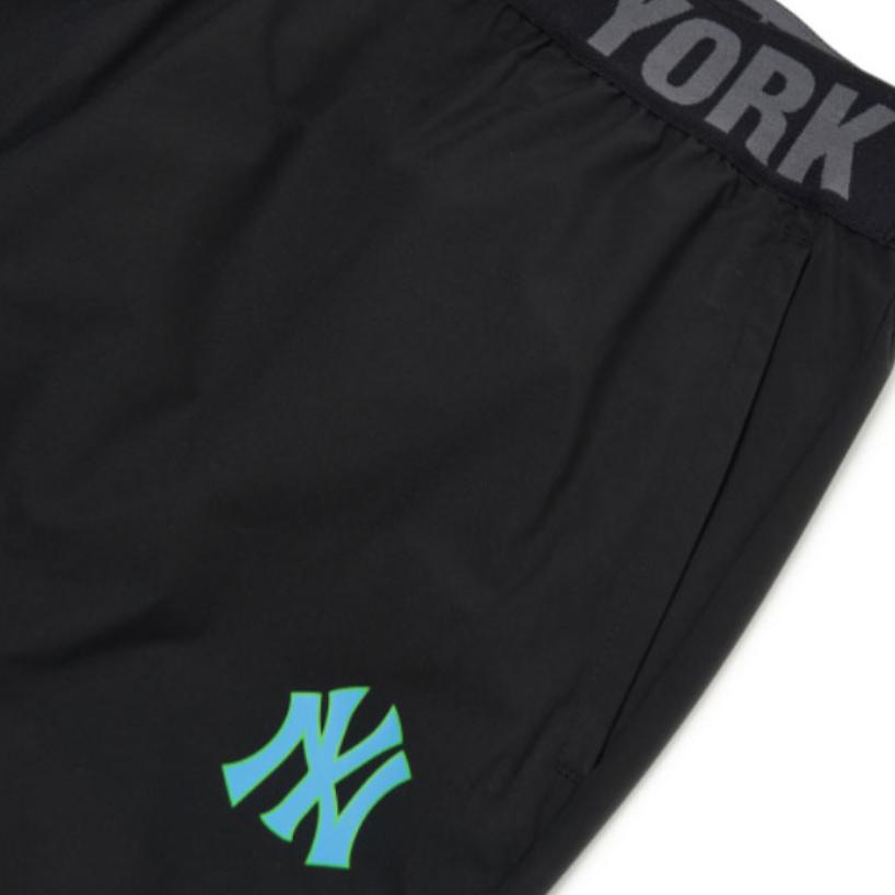 New MLB Knitted Sweatpants Unisex Black 3AWPA0121-50BKS